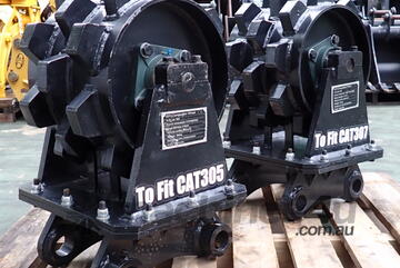   3-8 ton (45mm or 40mm pin) Excavator Roller Compaction Wheel