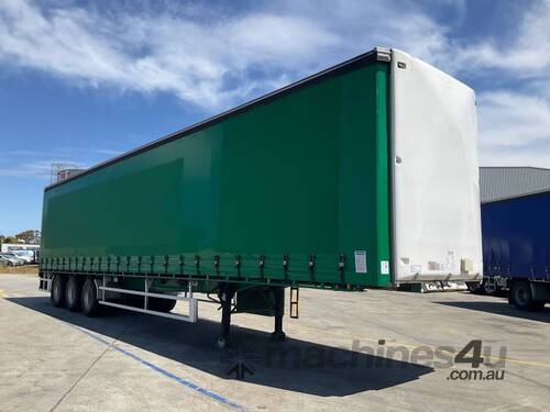 2019 Krueger ST-3-38 Tri Axle Flat Top Curtainside B Trailer