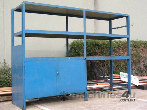MSL 603 - Heavy Duty Steel Rack & Cabinet Unit for Workshop/Farm Shed – 50% Off!