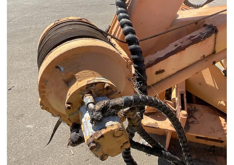 caption Hiab 345Mobile Crane with Winch and Powerpack