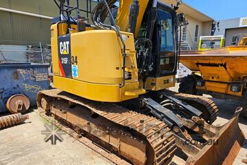 2018 CATERPILLAR 315FL EXCAVATOR WITH TILT HITCH AND GPS WIRED