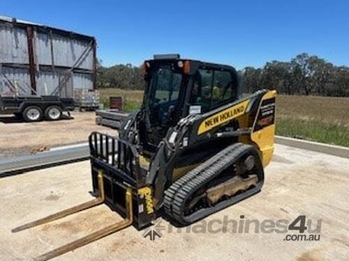 caption NEW HOLLAND C227 TRACK LOADER