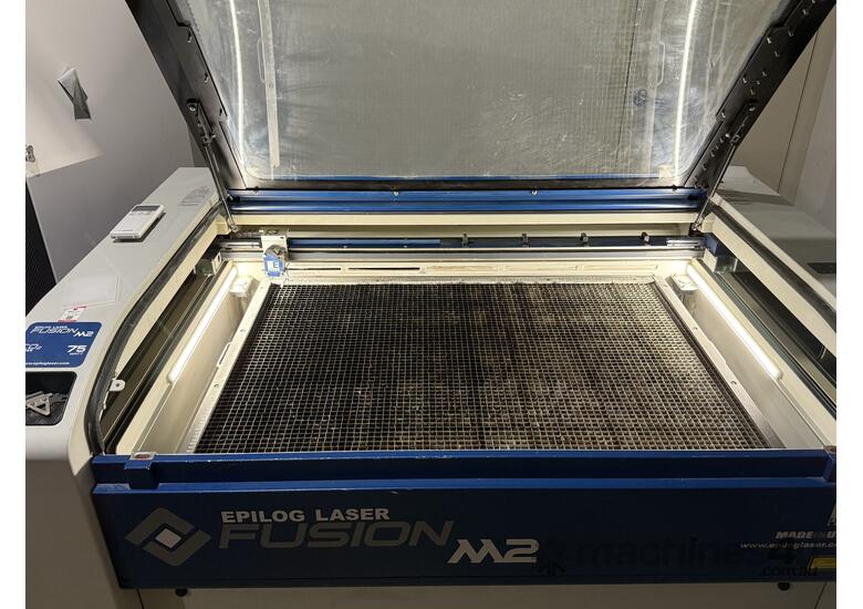 caption MUST GO Epilog C02 Laser engraver 75 Watt