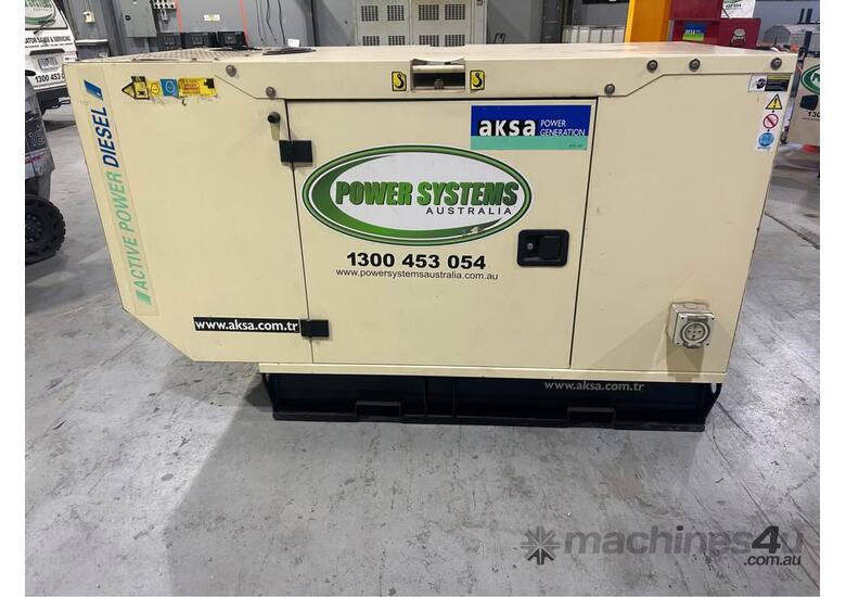 caption APD22PE 22kVA Silenced Diesel Perkins Generator