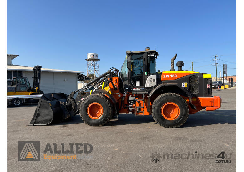 caption 2021 Hitachi ZW180PL-5B Wheel Loader