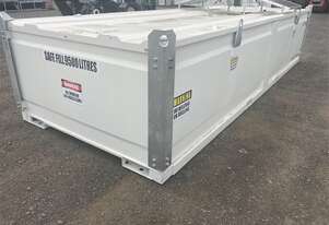 10,000L Bunded Fuel Storage Cube with Solar Powered Pump 10,000L Bunded Fuel Storage Cube with Solar Powered Pump