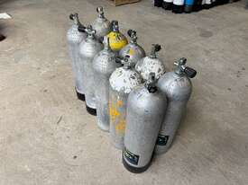 QTY OF ALLY ALUMINIUM TANKS - picture0' - Click to enlarge