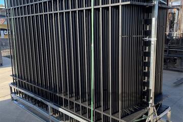 Wrought Iron Style Fence Panels