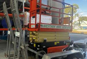 19ft (6m) Scissor Lift and Trailer Combo