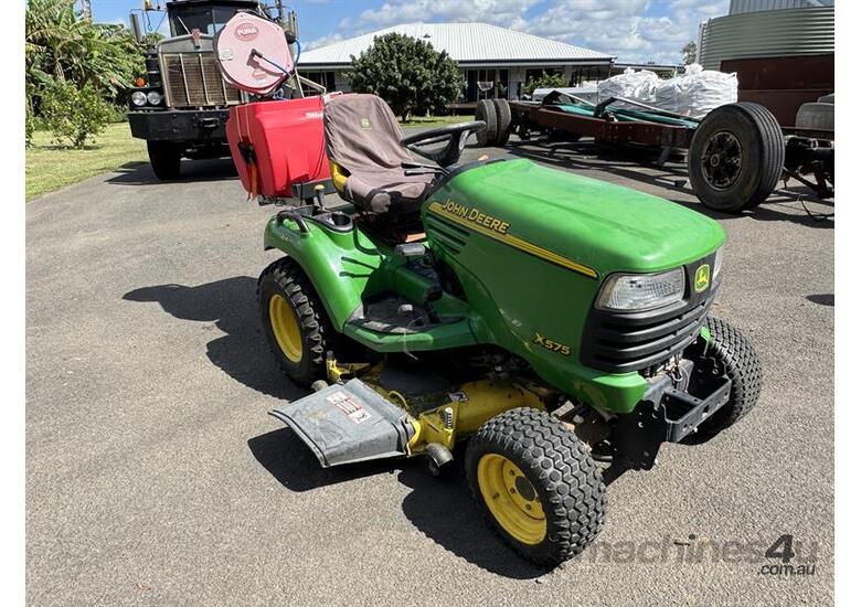 caption JOHN DEERE X575 LAWN MOWER