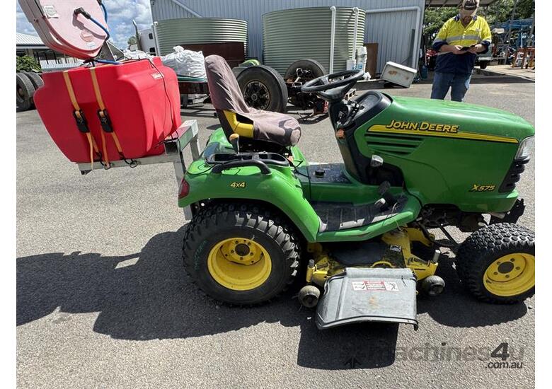 caption JOHN DEERE X575 LAWN MOWER