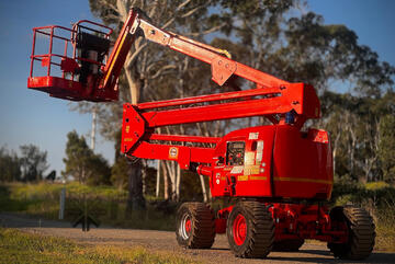 JLG 450AJ Boom Lift Access & Height Safety