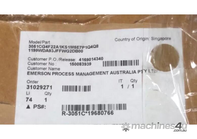 Rosemount 3051CG Flameproof Pressure Transmitter (3051CG4F22A1KS1M5E7P1Q4Q8)
