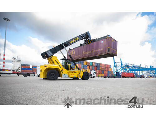 caption Hyster 46T Reach Stacker - Container Handler