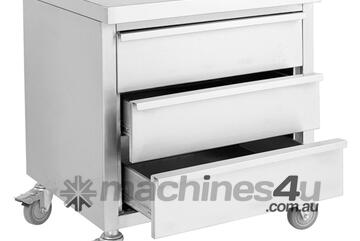 Mds 6 700 Mobile Work Stand With 3 Drawers