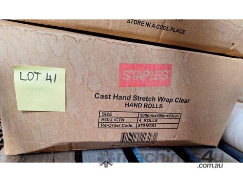 caption Plastic Wrap Rolls