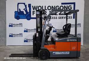 Wollongong Forklift: Toyota 1.8 Electric, 3-Stage Container Mast, 4.3m Lift!