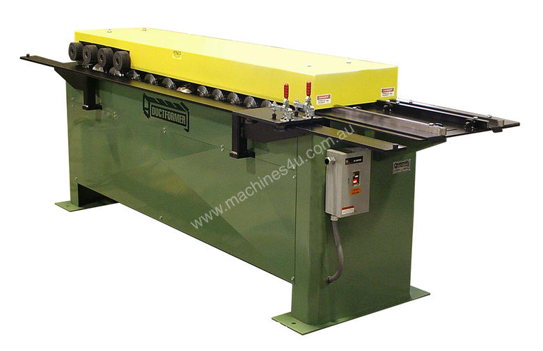 caption DUCTFORMER TD-FC Machine DUCT FLANGE ROLLFORMER