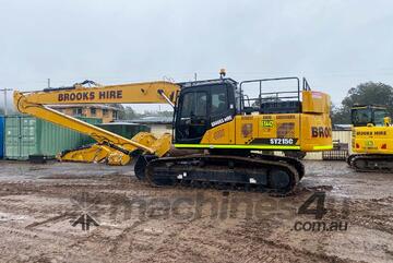 Sany SY215LR Long Reach Excavator Steel Tracked - 20t Long Reach for  