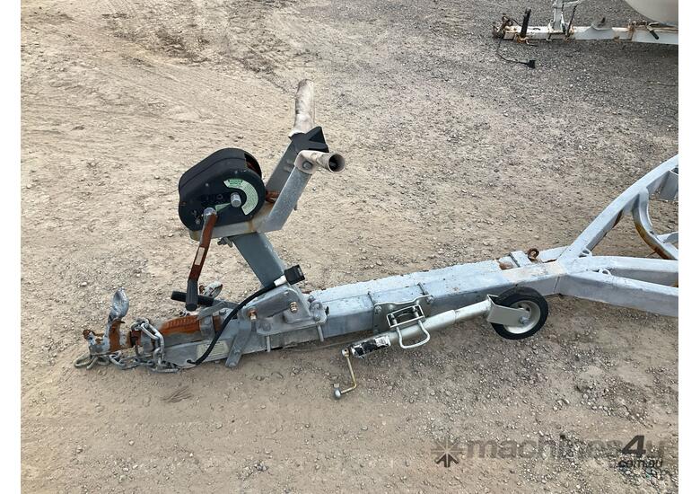 caption Easy Tow Dual Axle Boat Trailer