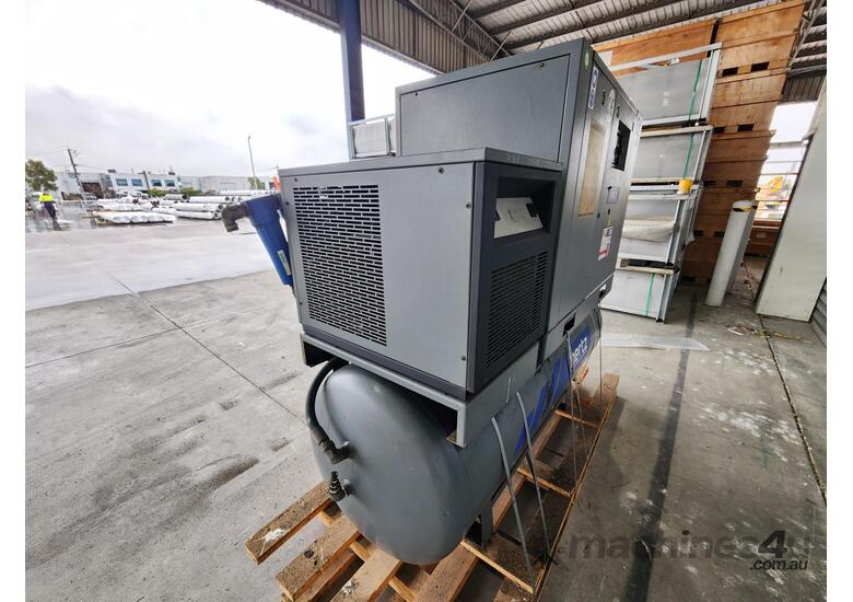 Hertz HGS-15 rotary screw compressor with HRD 50 Air Dryer