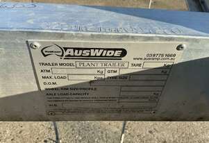 Auswide Equipment USED AUSWIDE TANDEM TRAILER