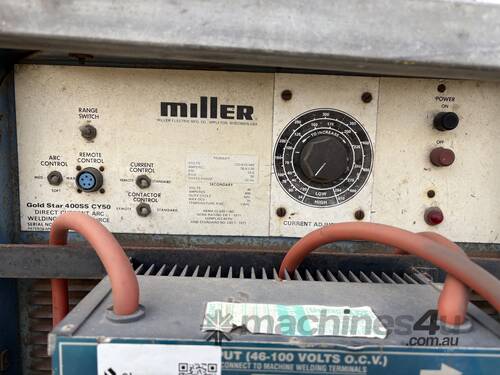 Miller Gold Star 400SS CY50 Welder