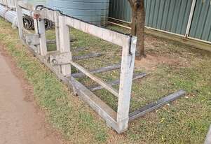 3 Bin Fork Rear Tractor Attachment **Located Werribee South**