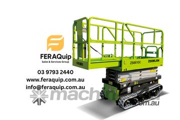 FERAQuip 8m Crawler Scissor ZS0612C FINANCE AVAILABLE