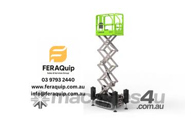 FERAQuip 8m Crawler Scissor ZS0612C FINANCE AVAILABLE