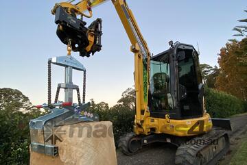1500kg Sandstone Block Grab - PROBST FTZ-UNI-15 (German Made)