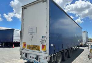 2023 Vawdrey VB S3 Tri Axle Drop Deck Curtainsider A/B Combination