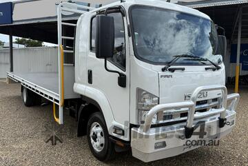 2014 Isuzu FRR 600 AMT Steel Tray