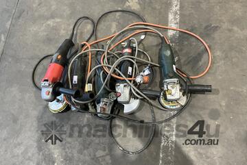 5 x Assorted Angle Grinders