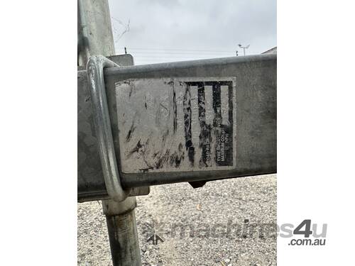 1997 Silvan Single-Axle Trailer Mounted Sprayer unit