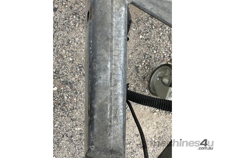 1997 Silvan Single-Axle Trailer Mounted Sprayer unit