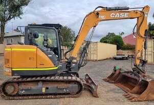 Case CX80C 8T excavator & buckets