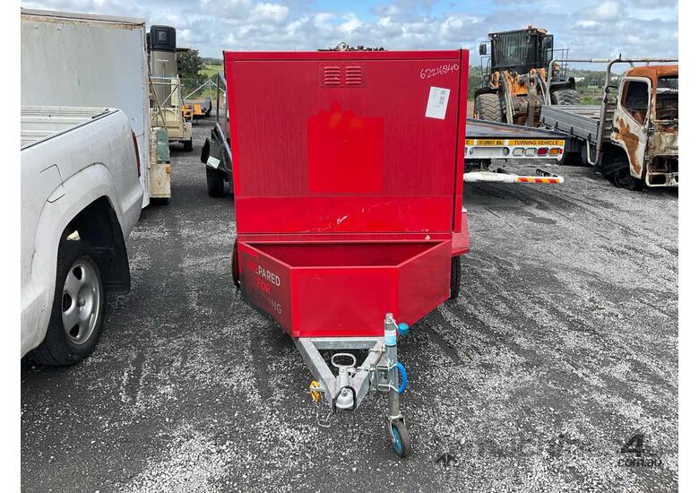 2023 MW Sheet Metal Single Axle Enclosed Box Trailer