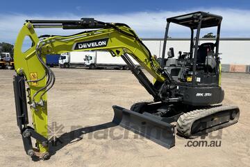 2024 Develon DX35Z-7M Mini Excavator (Unused)