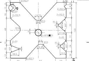 120MM SQ X 3100 MULTI VEE DIE | INCL DEEP V FOR OVER BENDING