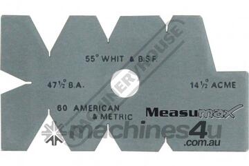 Screw Cutting Gauge 70-612 4 thread forms