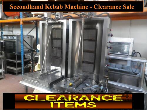 Secondhand kebab Machines, Friges, Mixers - Sale