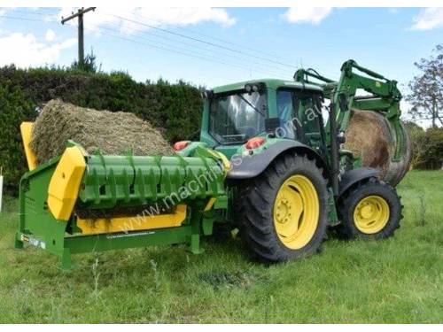 Hustler Chainless X2500 Bale Wagon/Feedout Hay/Forage Equip