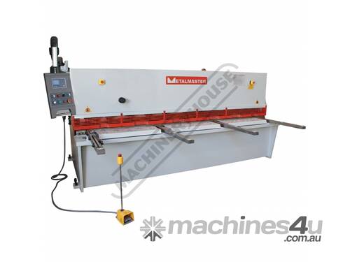 Hydraulic NC Guillotine (415V) 3200 x 6mm Pneumatic Sheet Supports