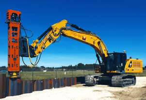 MOVAX DH 35 EXCAVATOR MOUNTED PILING HAMMER