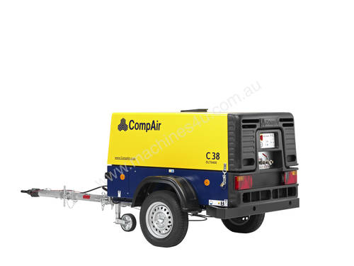 CompAir C38 134cfm Portable Diesel Compressor