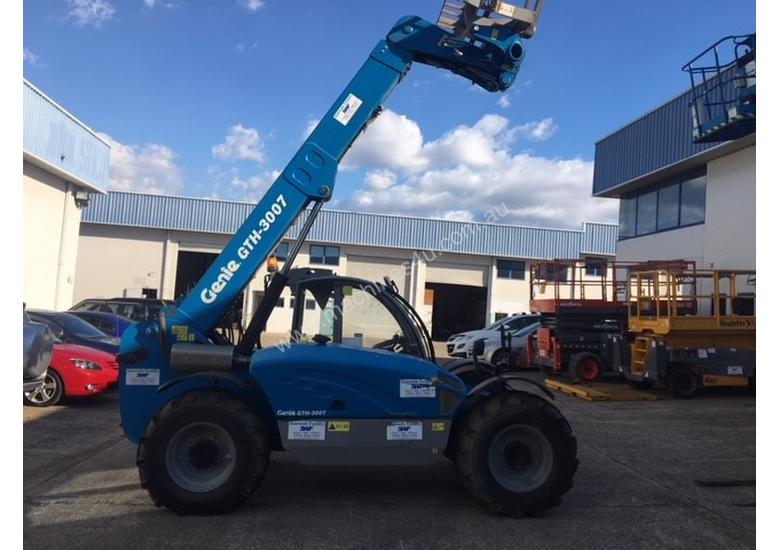 caption Genie 3ton/7m with jib hook + rotator