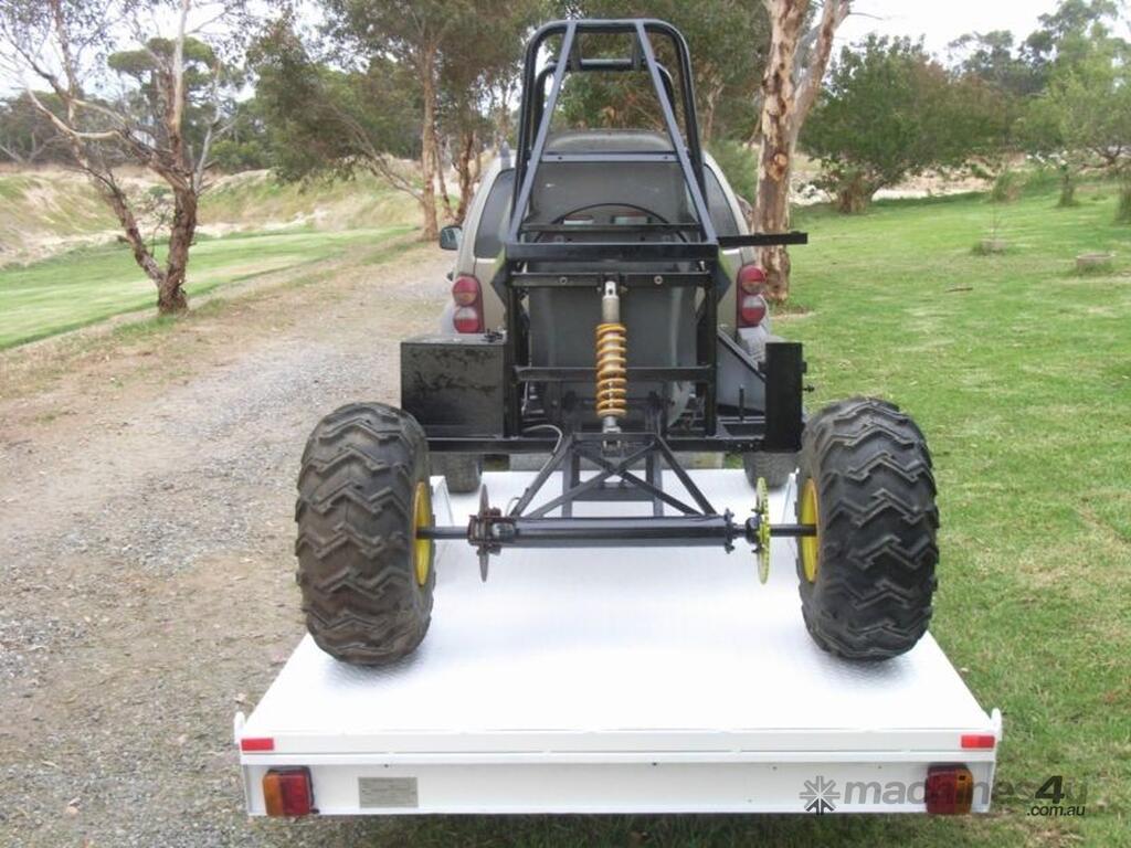 Used custom made MOTOR BIKE BUGGY TRAILER Motorcycle Trailers in INMAN