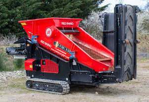 Vibrating Screener, Vibating Screen, 3 Way, mobile, up to 80-t/hr, 25HP