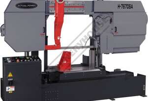 H-7670SA Semi Automatic Double Column Heavy Duty Band Saw 760 x 700mm (W x H) Square Capacity